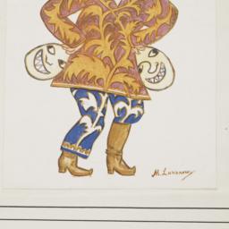Costume drawing by Mikhail ...