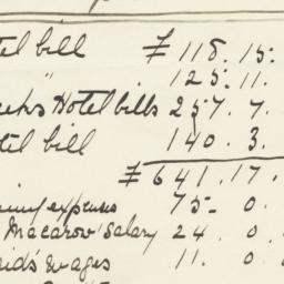 Account For Edith Pulitzer