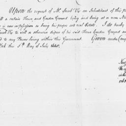 [Document, 1665 July 05]